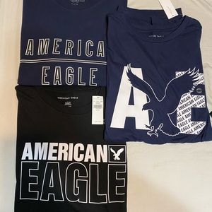 Lot of 3 America Eagle T shirts